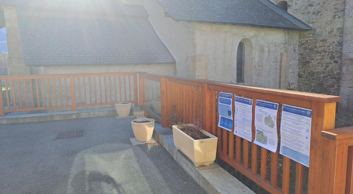 Exposition SCOT dans la commune de Saint-Sauveur