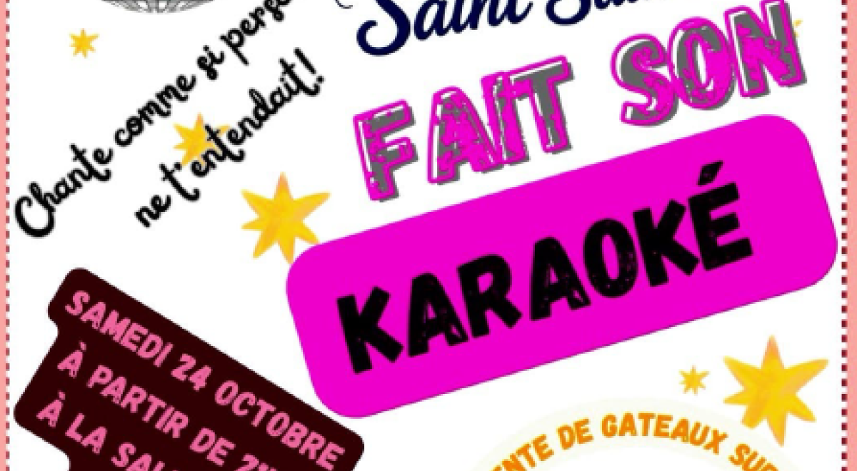 Karaoké du comité des fêtes