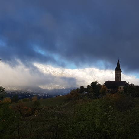 Premières neiges d'automne