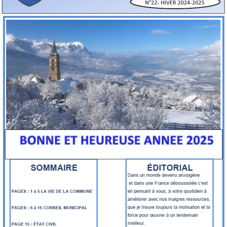 Saint Sauveur Infos N°22