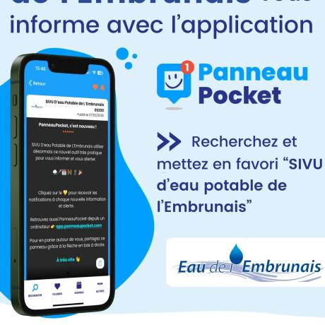 Application Eau de l'Embrunais