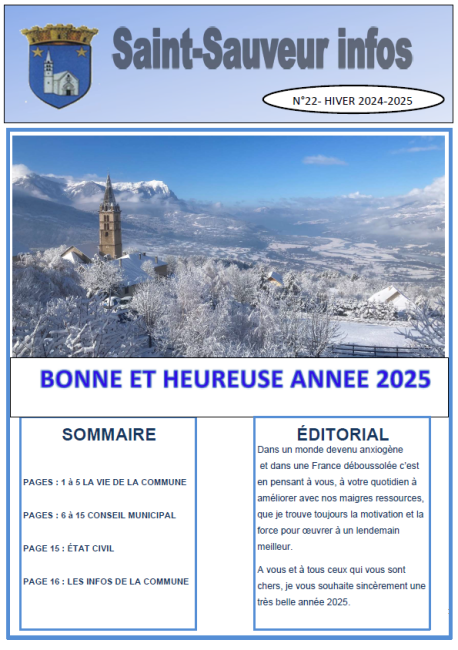 Saint Sauveur Infos N°22