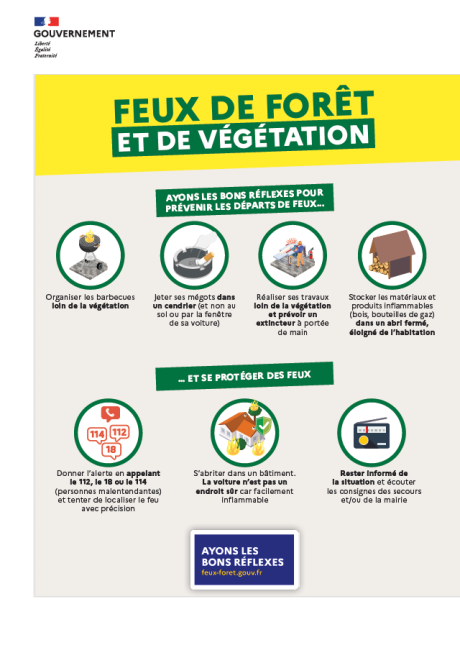 Feux de forêt - Les Bons Réflexes